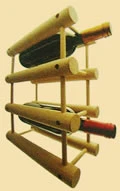 喬晟木製紅酒酒架.