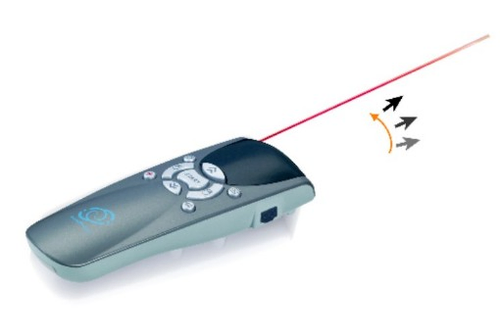 Air Presenter能在空中直覺的以Wii搖桿的操控方式，控制滑鼠指標和使用功能鍵，能做電腦和遊戲機(PS3)的滑鼠和遙控輸入裝置，加上專為簡報設計的獨立
