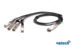 40Gbps QSFP+ to 4 x SFP+ Fanout Cable