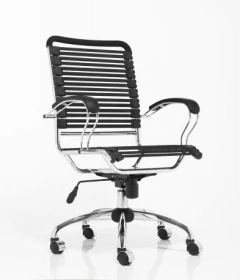 型號:OA-1310CJS  明亮電鍍的椅身，流線型的扶手，採用高品質的平面彈性條(flat bungee cord)，完整且平順地包覆身體曲線.