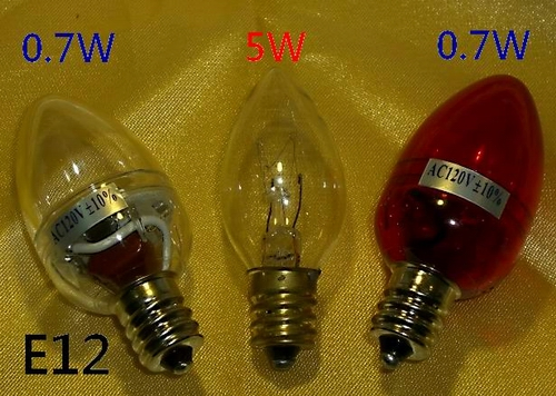 LED燈泡E12光明燈
