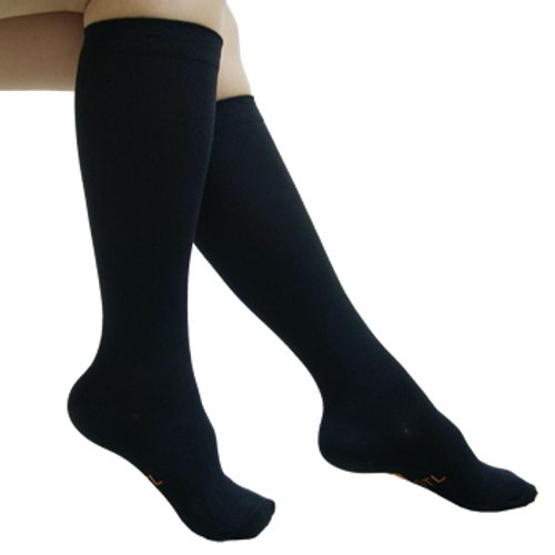 小腿襪/彈性襪/黑色/膚色/白色