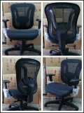 台灣製(自家工廠)中型辦公椅中背全網椅杜邦網