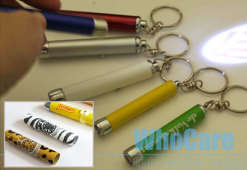 LED 投影手電筒鑰匙圈開發設計 LK 803