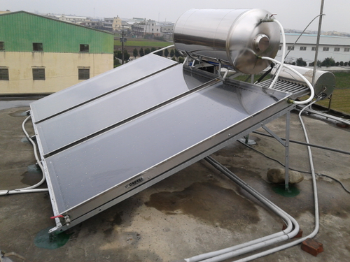 綠光太陽能三片式400公升熱水器