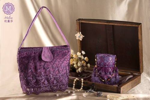 玫蘿莎(Melosa)品牌包包-高貴紫色