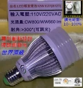 LED燈泡E27_12W(超極亮!發光300度角)