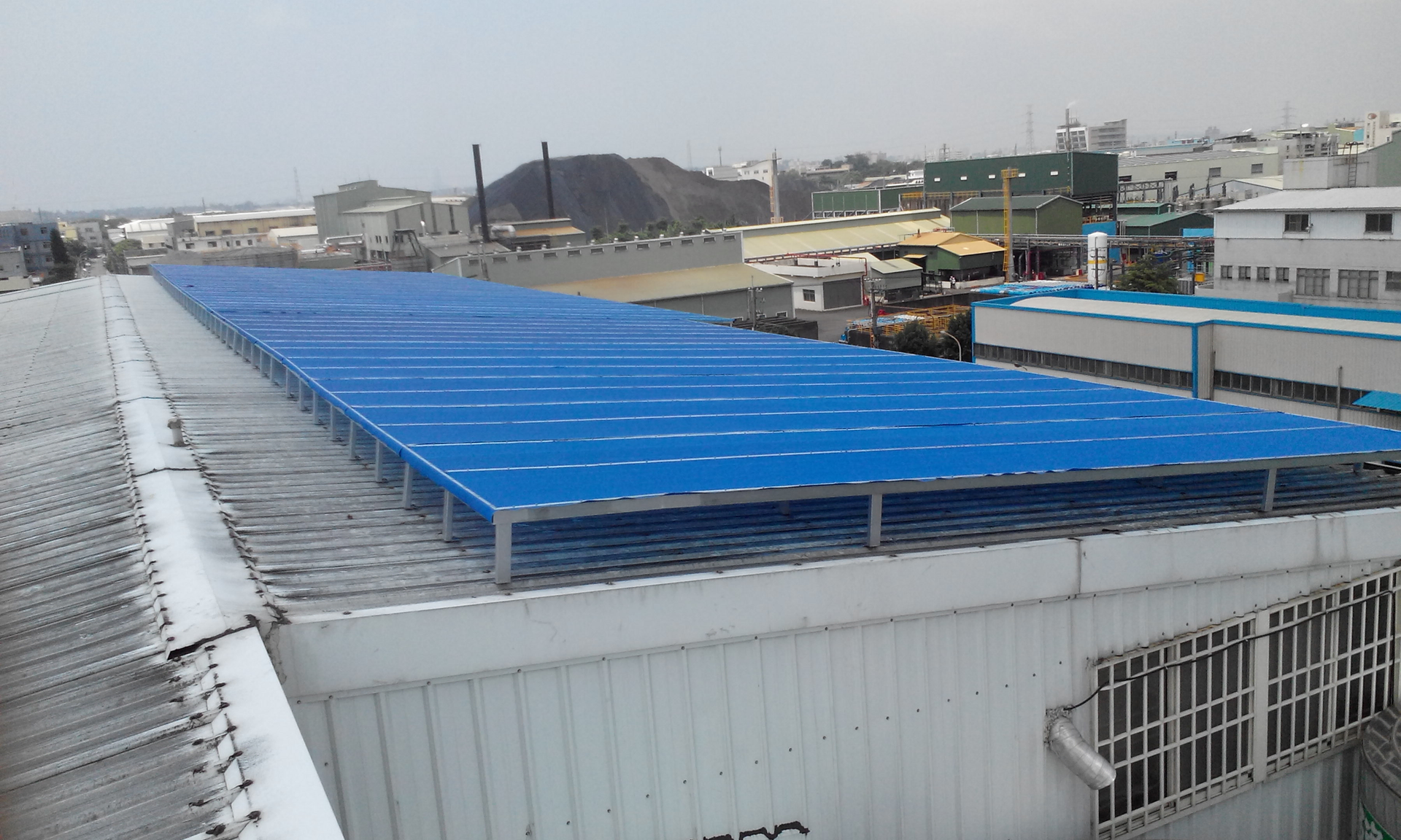 雙層架構鐵皮屋隔熱隔音網