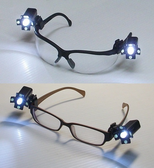 眼鏡LED小夾燈