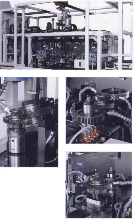 壓光裝置,毛邊去除,3點嚙合式 1點搖動式式