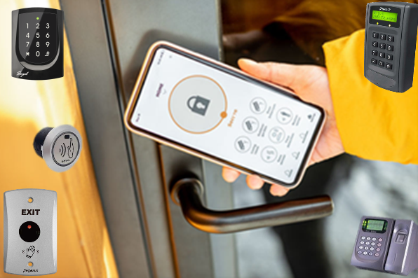 門禁及車道紅綠燈