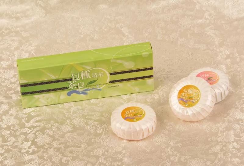包種精華茶皂三入組