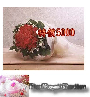 花束11進口紅枚 5000.