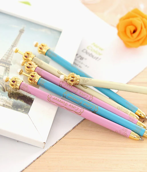 超好寫~皇冠筆 有黑筆及藍筆可選