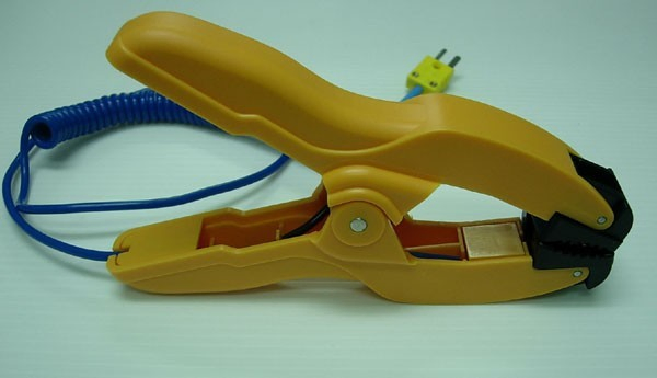 管夾帶藍色測溫線