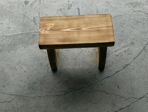 舒適原木椅凳