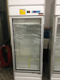 立式單門玻璃冰箱