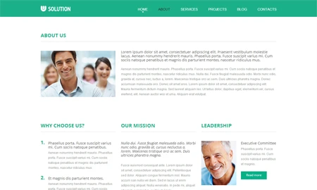 關於我頁面設計