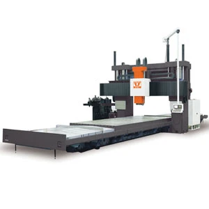 龍門-重切削加工/高速高效率定柱型龍門加工中心機/五面五軸/橫樑升降型加工中心機/動柱型龍門加工中心機