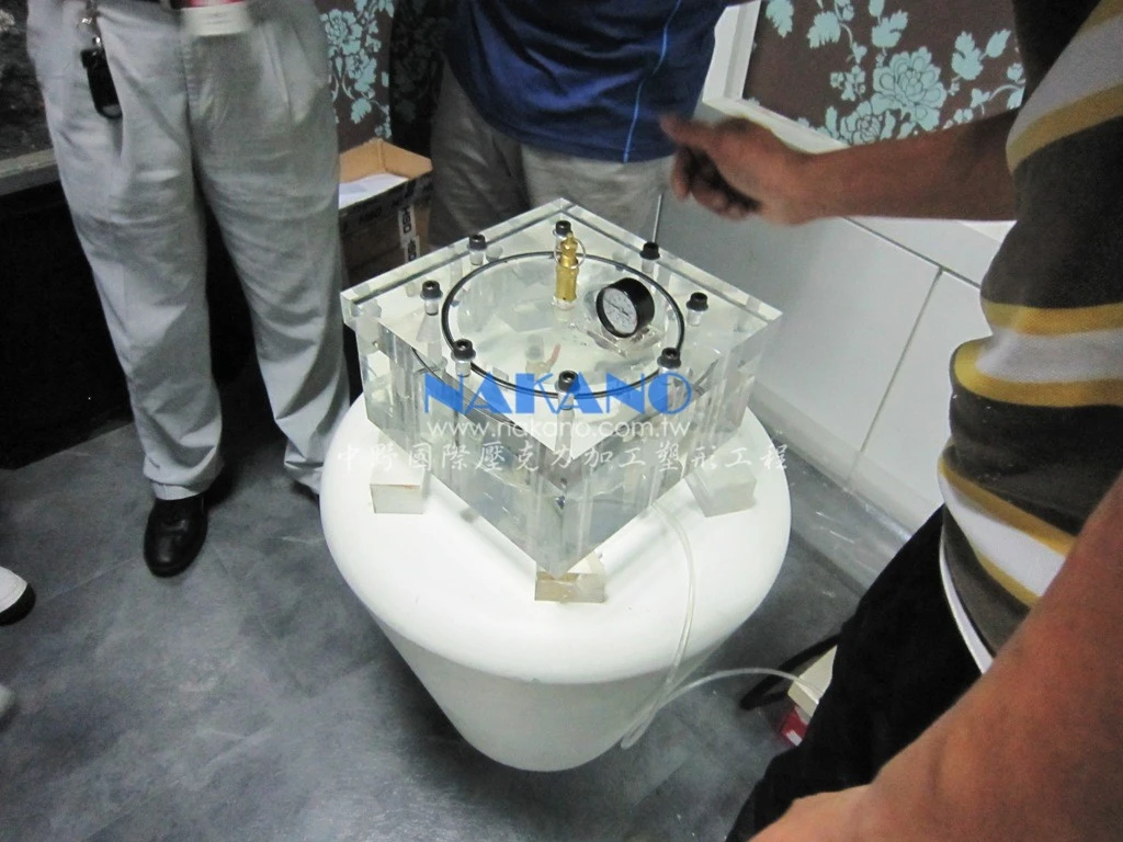 測試過程達到60米恆壓