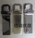 金屬虎扣隨身碟 禮品usb 可鐳射logo