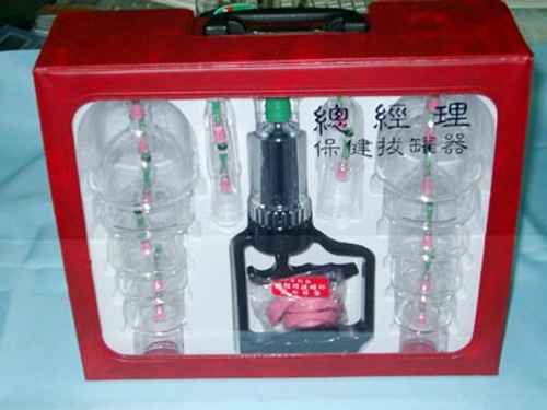 DH-968總經理拔罐器(專利16個杯+4個弧形膠墊)