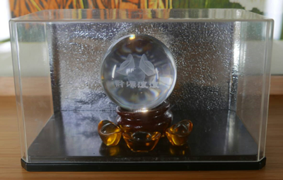 財源滾滾水晶球點燈