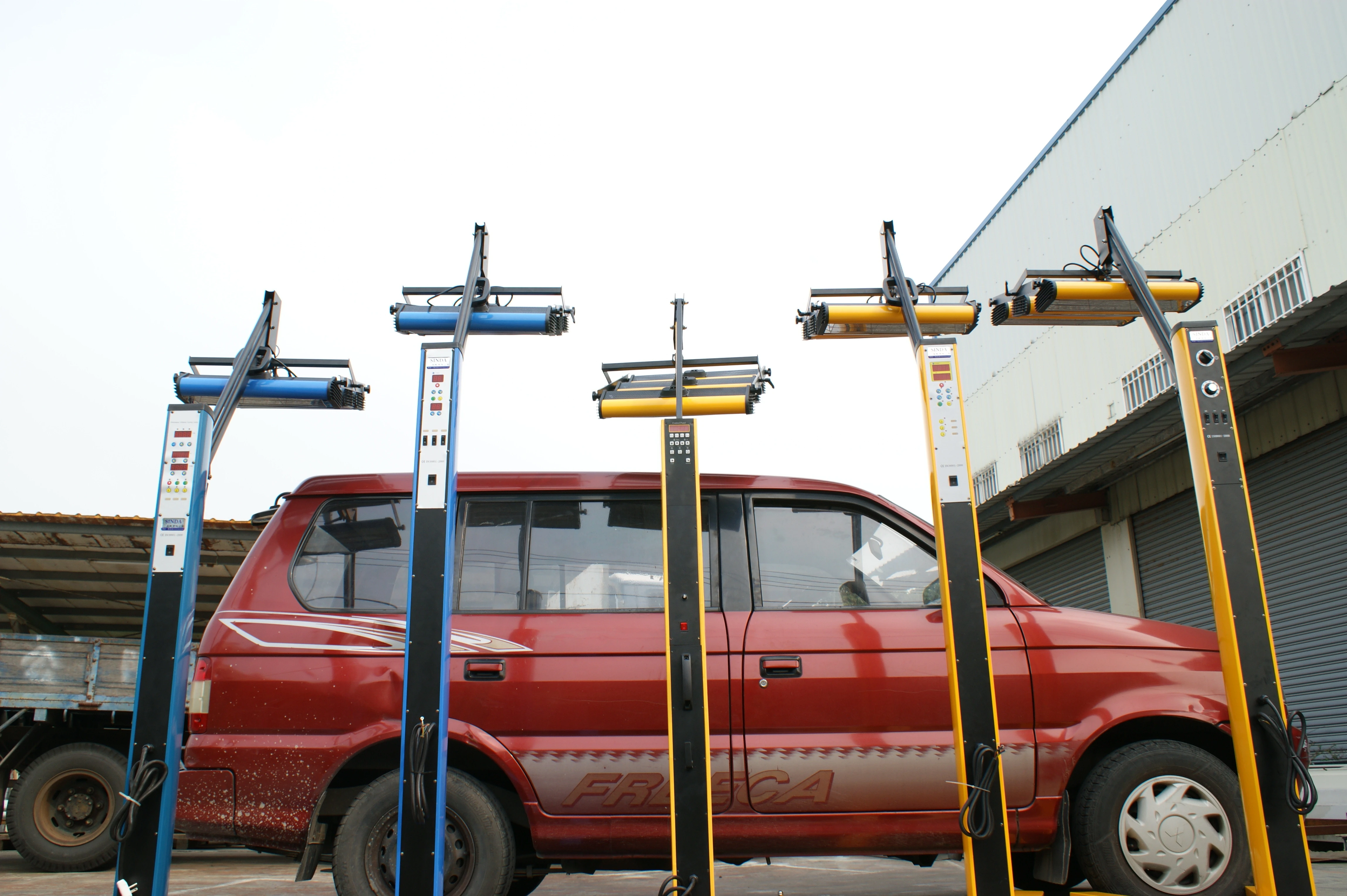 三燈頭全系列 高度比較