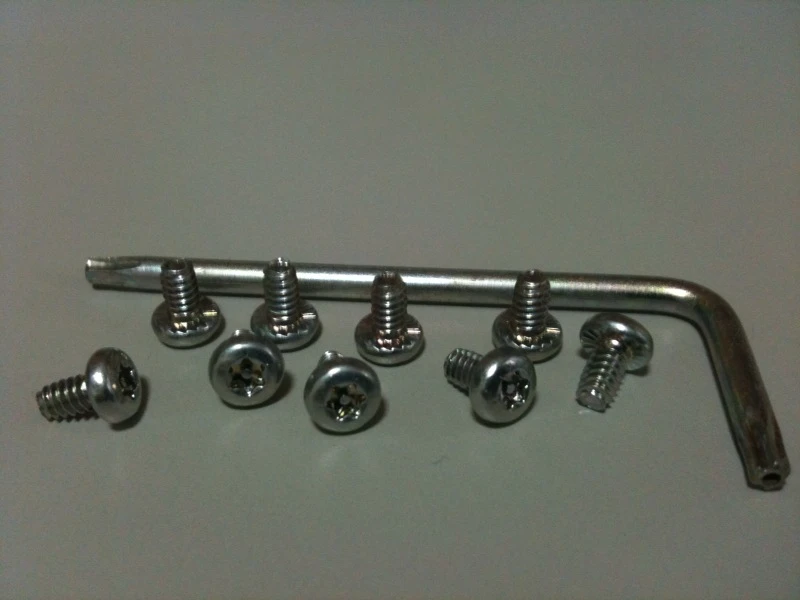 電腦機殼防盜螺絲.梅花孔凸柱(TX)