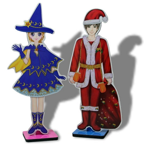 Magnetic Dress-up Dolls manufacturers & suppliers & Printing