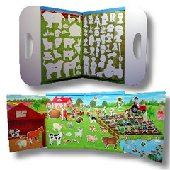 寶貝開心農莊磁貼遊戲手提包-圖2