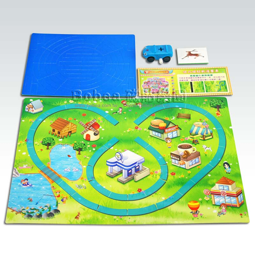 磁貼軌道賽車-歡樂小鎮2