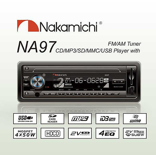 Nakamichi NA97 CD/USB/SD/MP3/AUX . no alpin