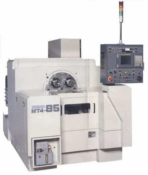 MT4-85 4軸高生產型CNC車床,雙刀塔,4個主軸。