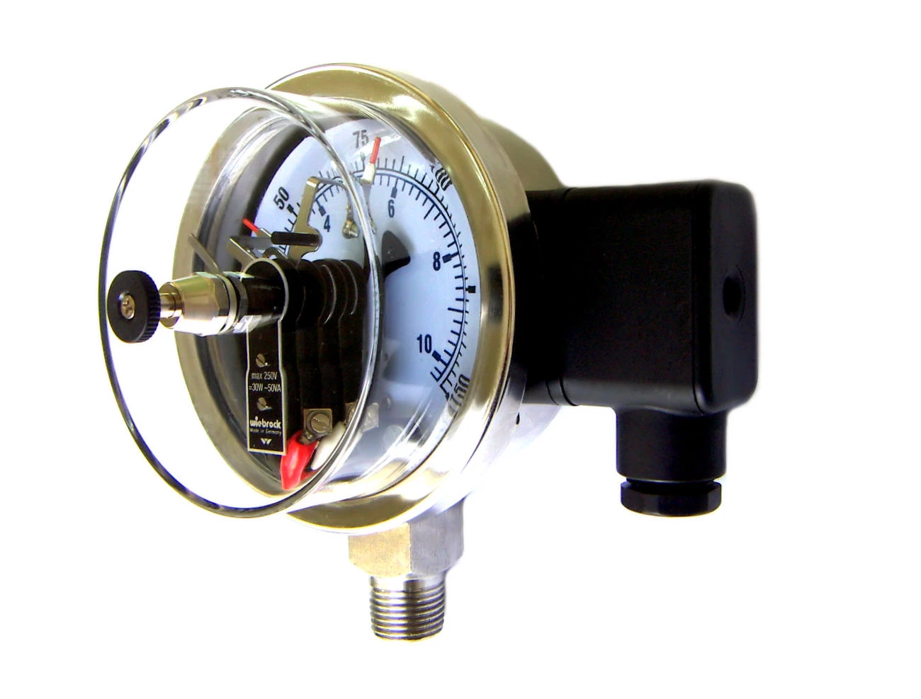 電接點壓力計IP65, 防爆電接點壓力計