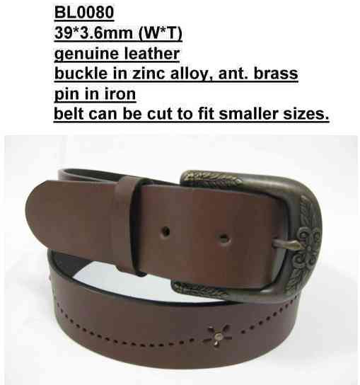 真皮腰帶