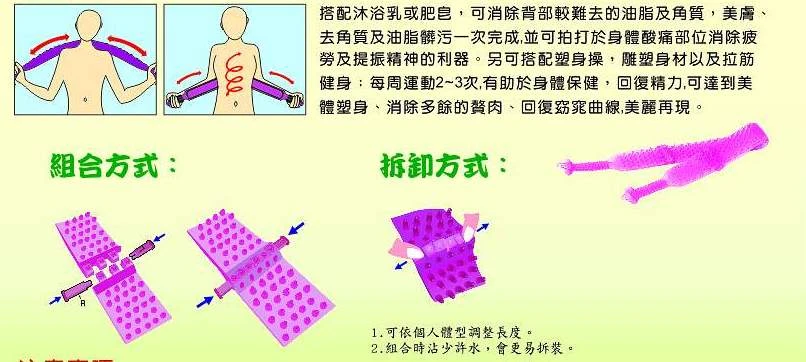 可分段拆解,長短皆可作調整.