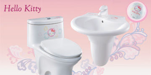 HCG和成衛浴設備Hello Kitty系列