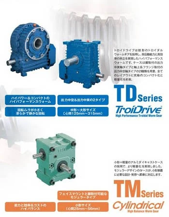 TSUBAKI 減速機系列