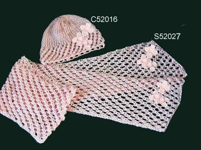 棒針 帽子 圍巾 基本訂量200pcs