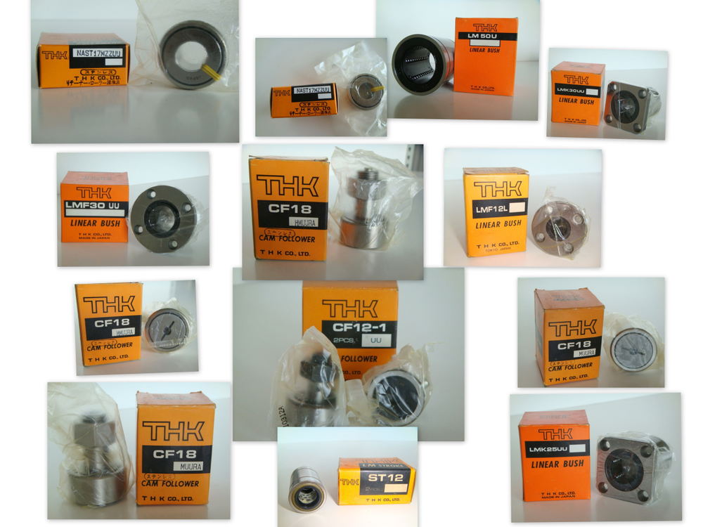 線性軸承-可配合圓軸可做無限直線運動系列