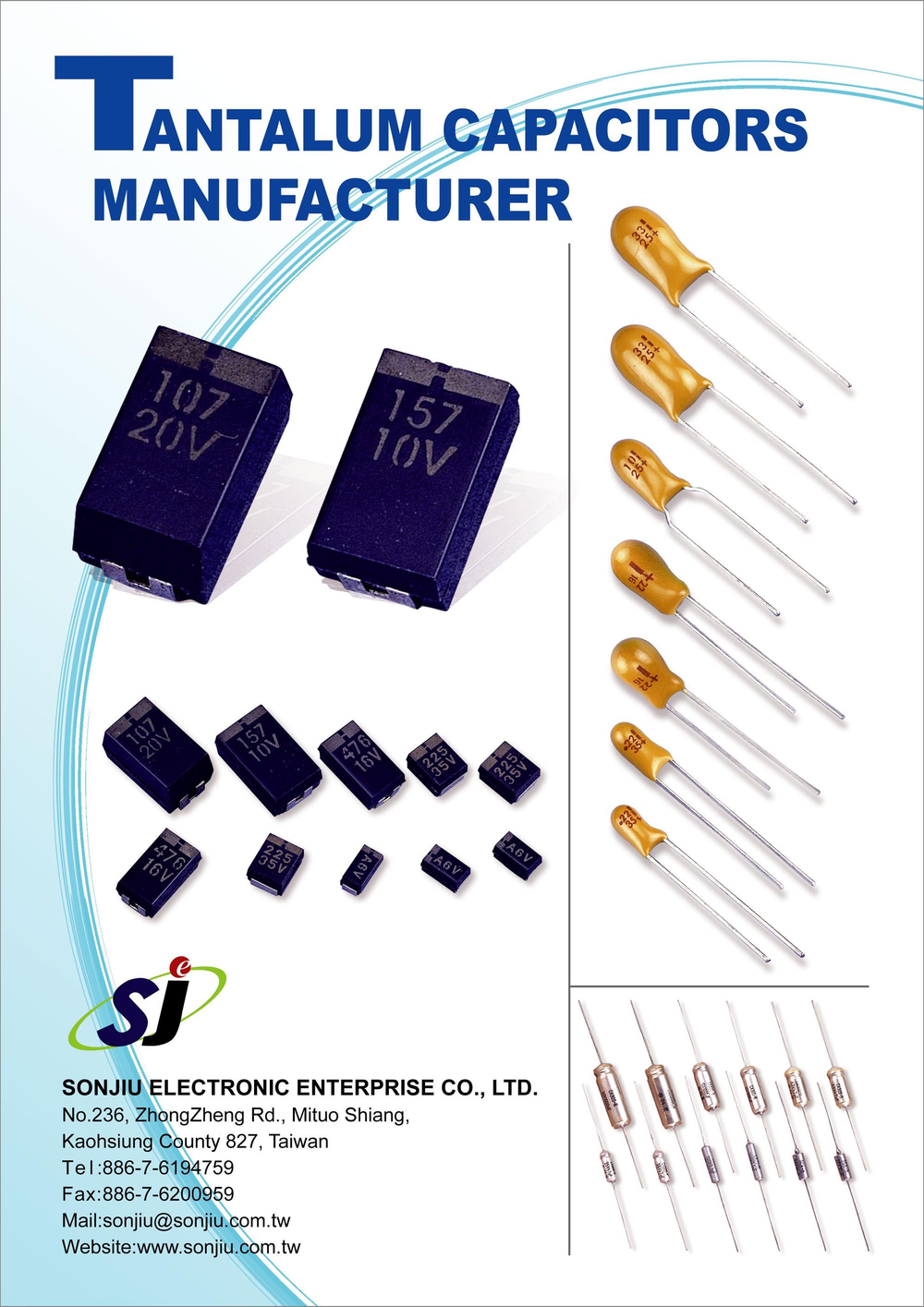 鉭質電容 TANTALUM CAPACITOR