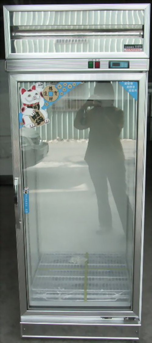 單門展示冰箱