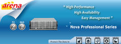 Nova Professional series Fibre、SAS儲存設備