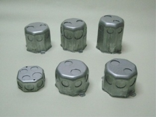 八角(加深)接線盒(4、6.5、7.5、8.5、10、12cm)