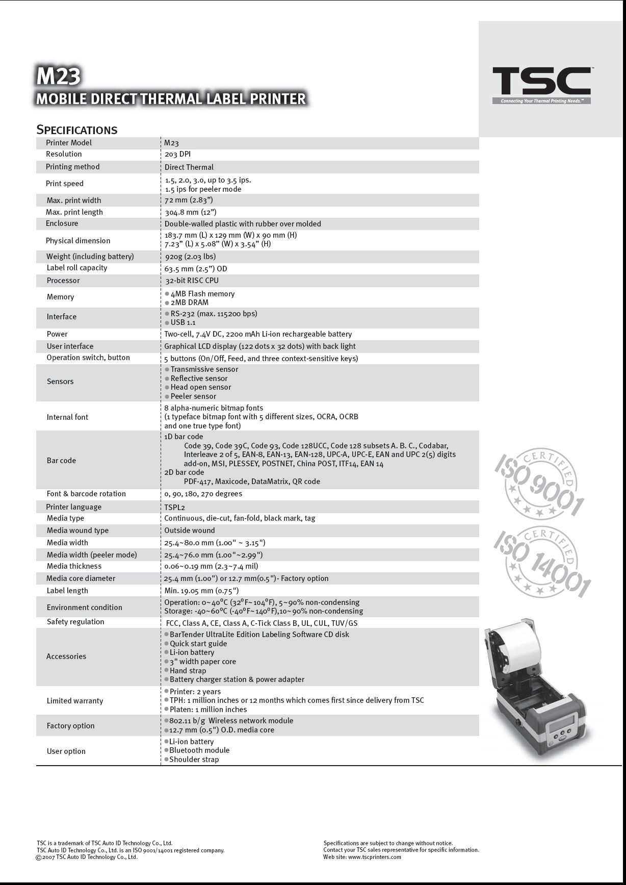 產品型錄(背面)