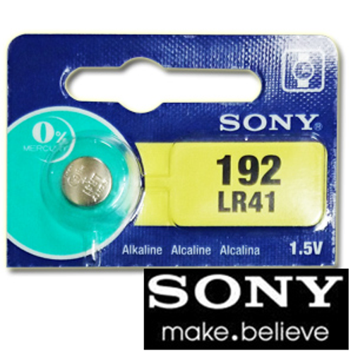 SONY LR41 鈕扣型鹼性電池 (5入)