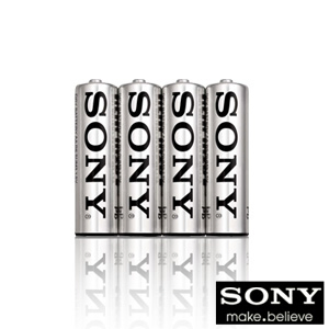 SONY 4號碳鋅電池 (4入)