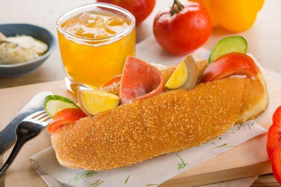 美味多變性的營養三明治