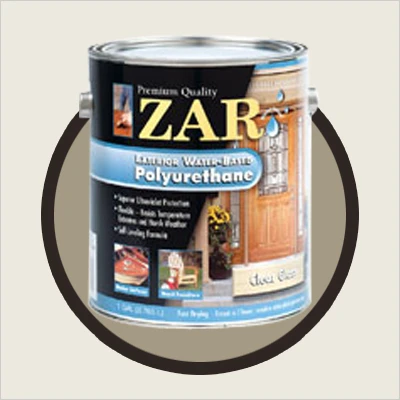 ZAR®室外水性聚氨酯木料用透明漆